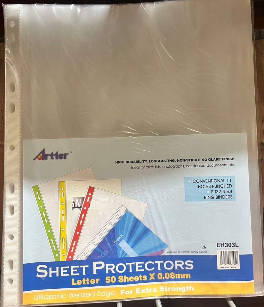 Sheet Protector 240x285 L/S H/Duty (Sold SINGLY)