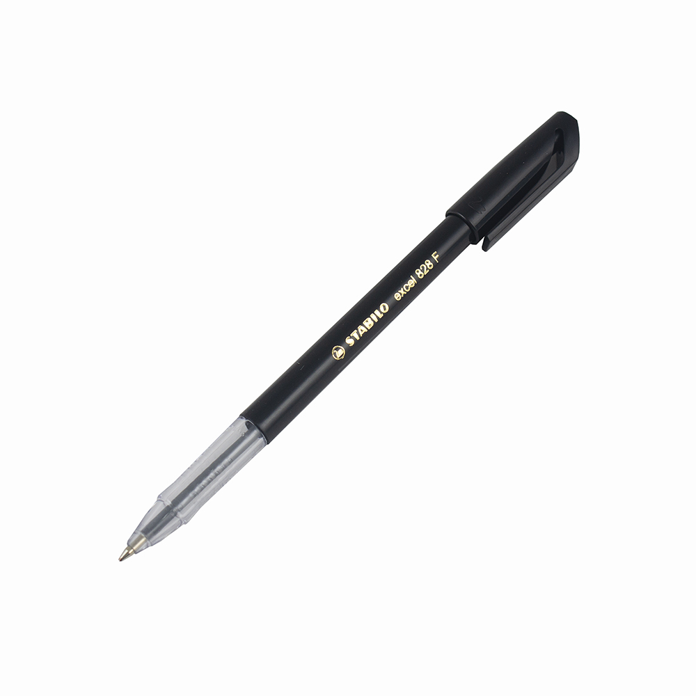 Stabilo Excel BLACK FINE BP Pen - (10/bx)