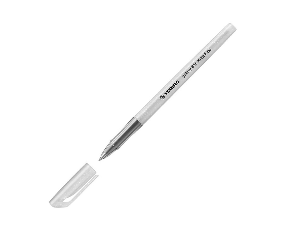 Stabilo Galaxy X-FINE BLACK BP Pen - (10/bx)