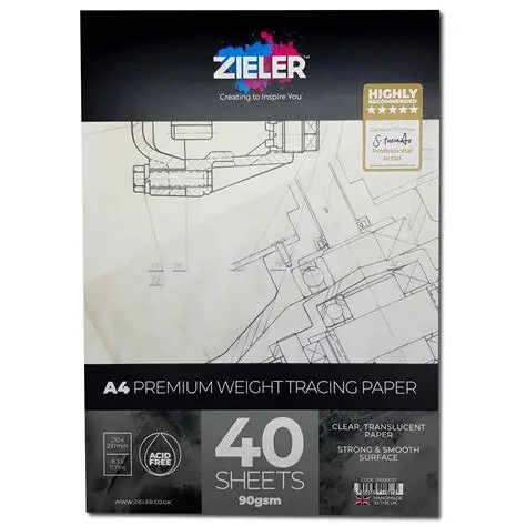 Zieler Tracing Paper A4 Pad #9290027