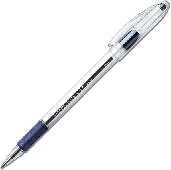 Pentel RSVP BLUE Fine #BK90C 0.7mm BP Pen 