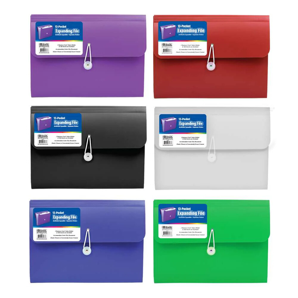 Expanding Poly File 13pkt L/S