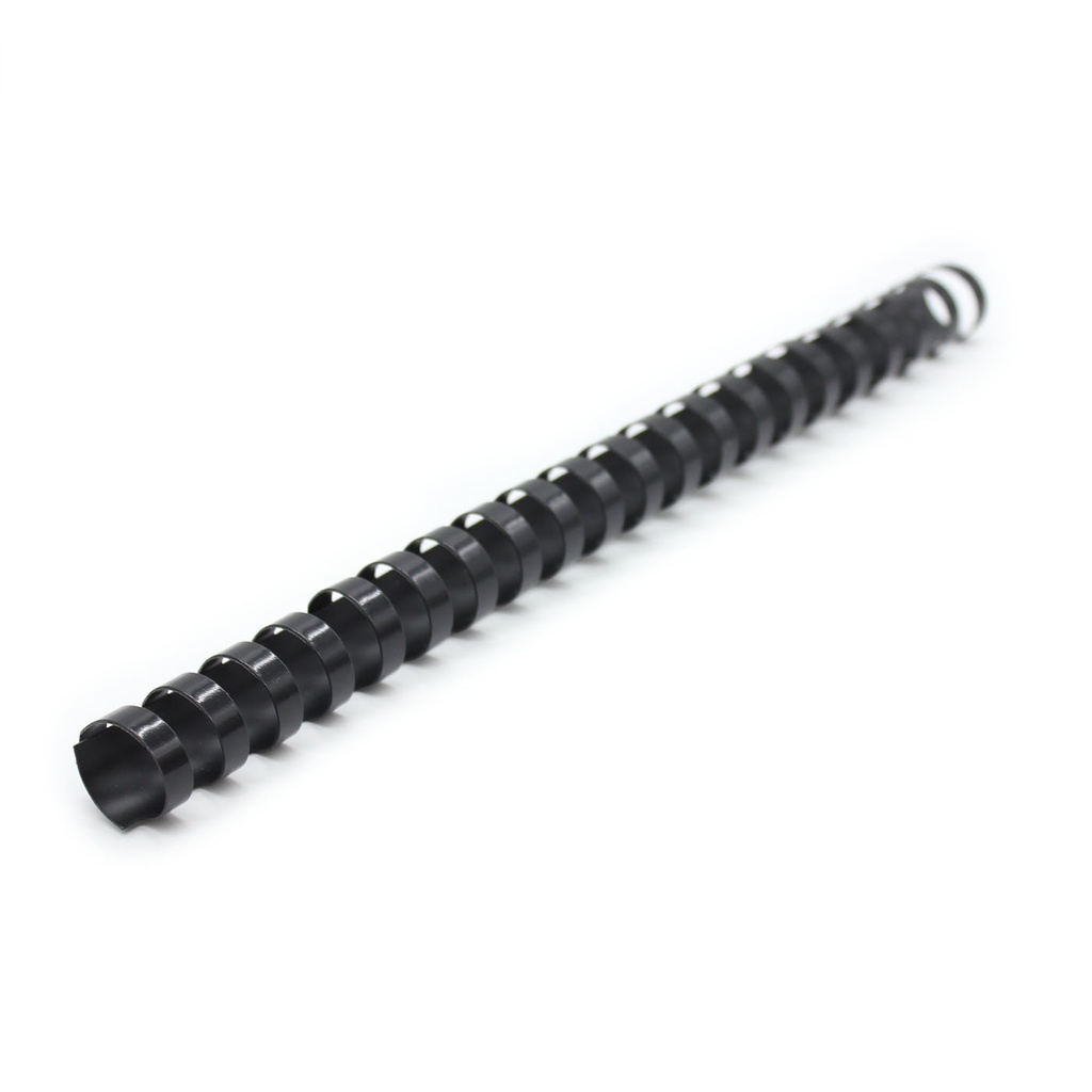 Binding Element 16mm (5/8") BLACK 21 Ring /100s