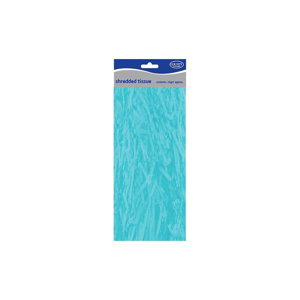 Shredded Tissue TURQUOISE (County)