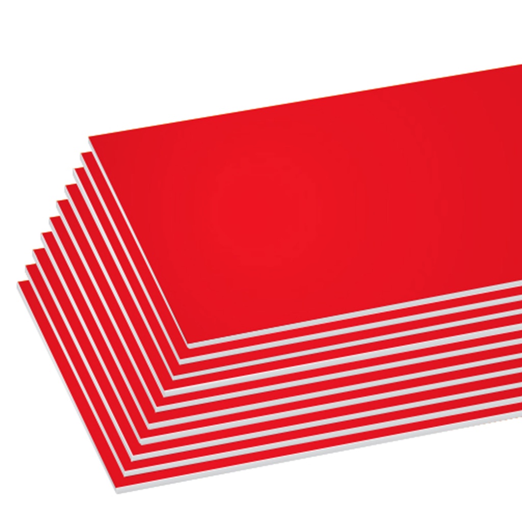 Bazic Foam Core RED 20x30" Board