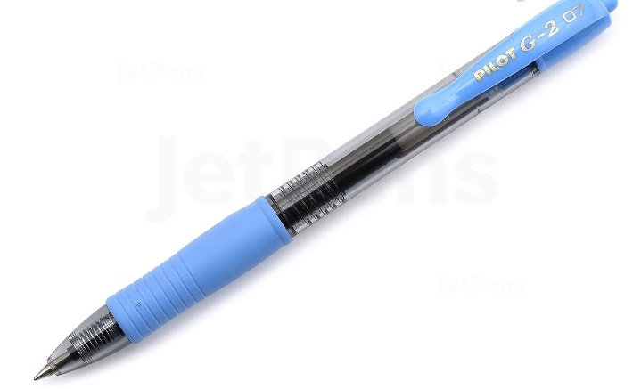 Pilot G2 Retr. 0.7mm Fine PERIWINKLE Gel Pen