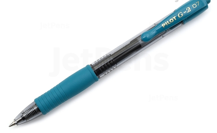 Pilot G2 0.7mm #11085 Retr. Fine TEAL Gel Pen