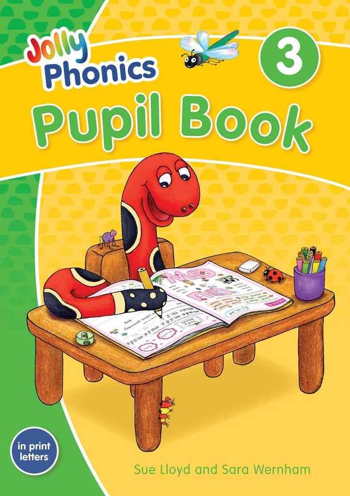 Jolly Phonics Pupil Book 3 Colour - PRINT