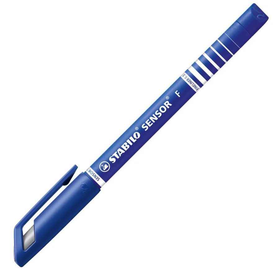 Stabilo SENSOR Fineliner BLUE #189/41 0.3mm Pen (Each) - (10/bx)