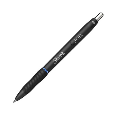 Sharpie S-Gel #2096146 BLUE FINE 0.5mm Retractable Pen - (12/bx)