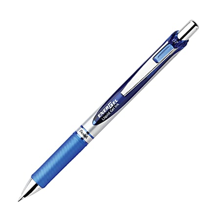 Pentel Energel #BL77 Gel Ink Retr. 0.7mm BLUE Pen - (12/bx)