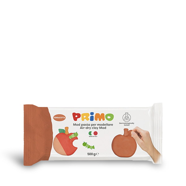 Primo Air Dry TERRACOTTA #286MOD500T Clay - (12/ctn)