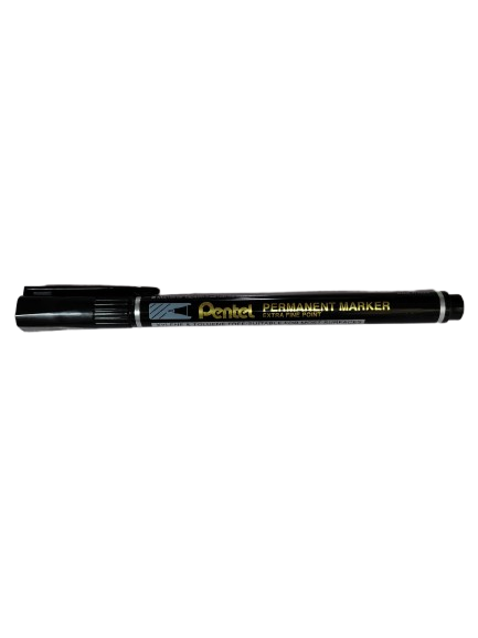Pentel Permanent X-FINE Black Bullet Tip Marker 