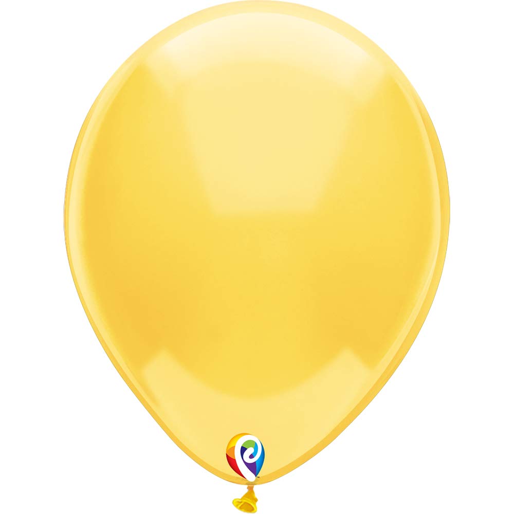 Latex 12" Yellow Balloon  50pk