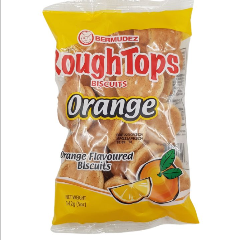 Rough Tops Orange 142g Biscuits