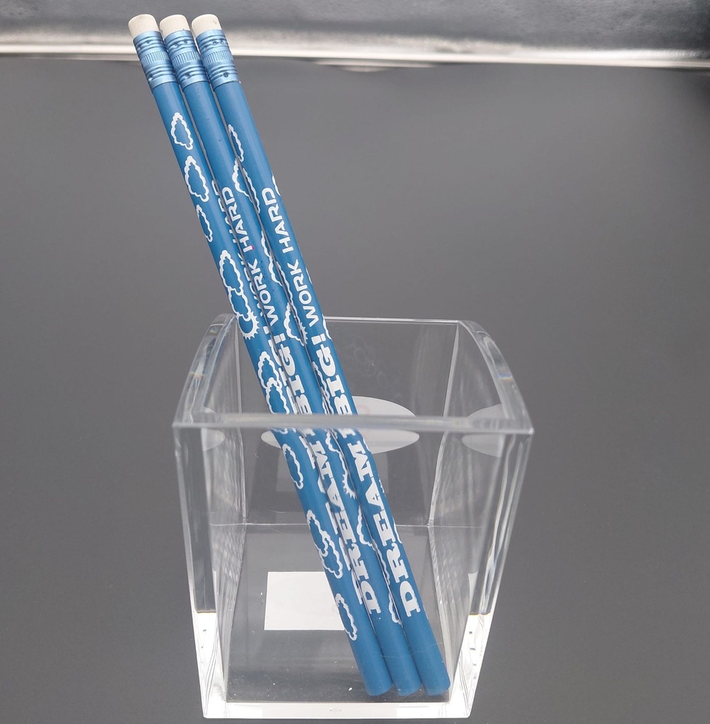 Moon HB Pencil "DREAM BIG! WORK HARD!"