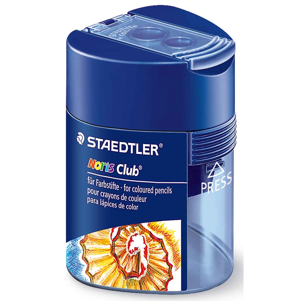 Noris Club Triangular #512128 Double Tub Sharpener