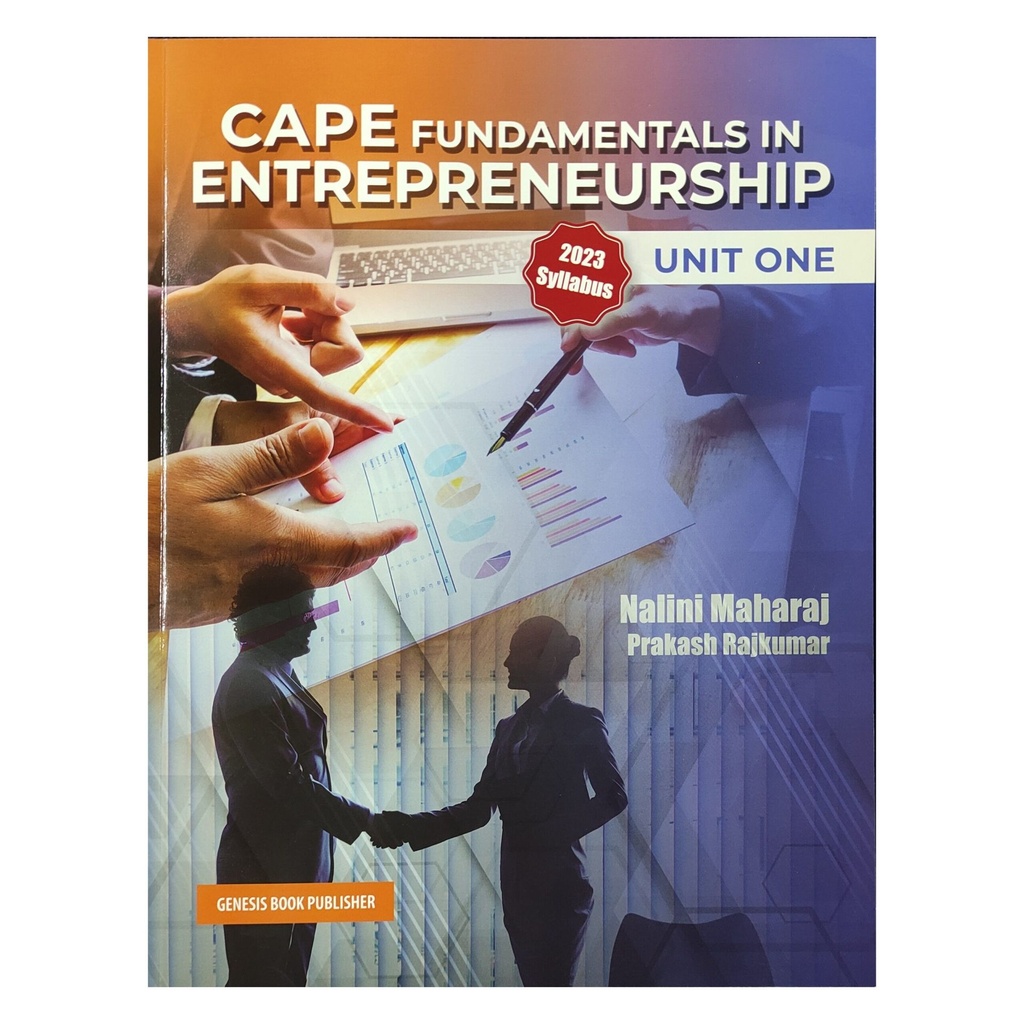 CAPE Fundamentals In Entrepreneurship Unit 1