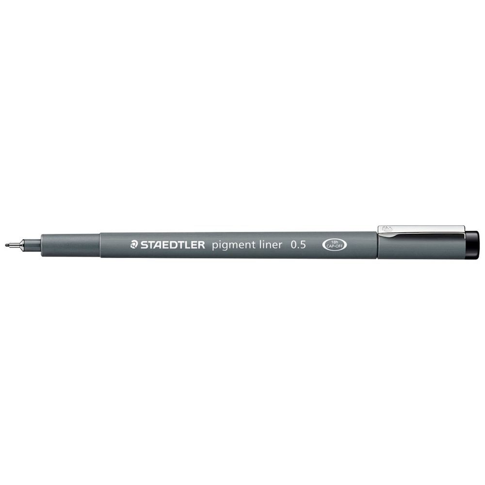 Staedtler Pigment Liner 0.5mm Black #308 05-9