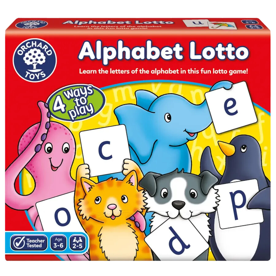Alphabet Lotto Game 3-6yrs