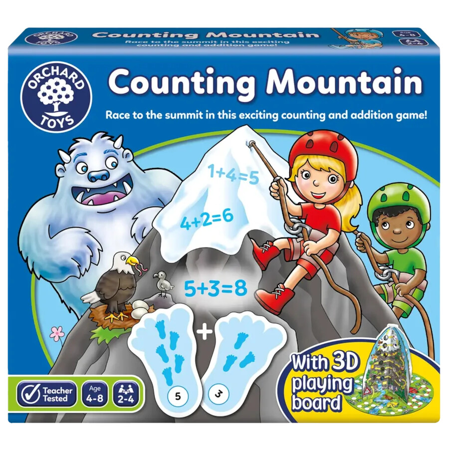 Counting Mountain Game 4-8yrs