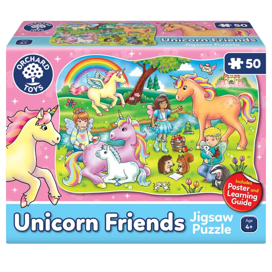 Unicorn Friends 50pc Puzzle 4+