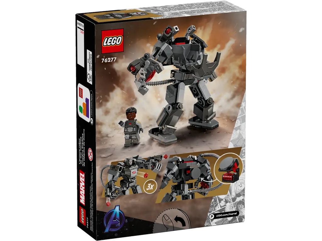 Lego Marvel: War Machine Mech Armor 154pc 6+