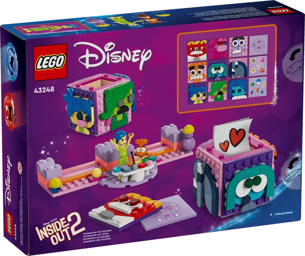 Lego Disney: Inside Out 2 Mood Cubes 394pc 9+