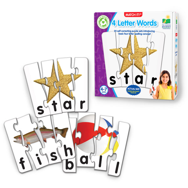 Match It - 4 Letter Words 4+
