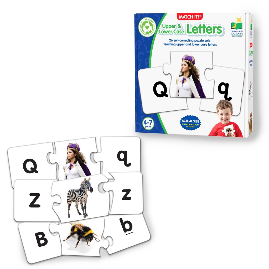 Match It - Upper & Lower Case Letters 4+