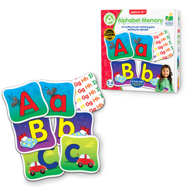 Match It - Alphabet Memory 3+