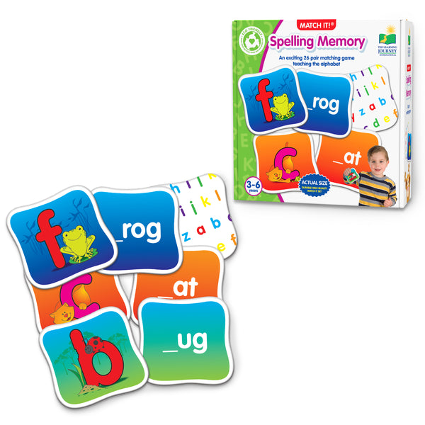 Match It - Spelling Memory 3+