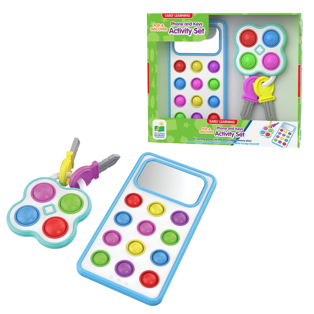 Pop & Discover Phone & Remote Activity Set 1-3yrs