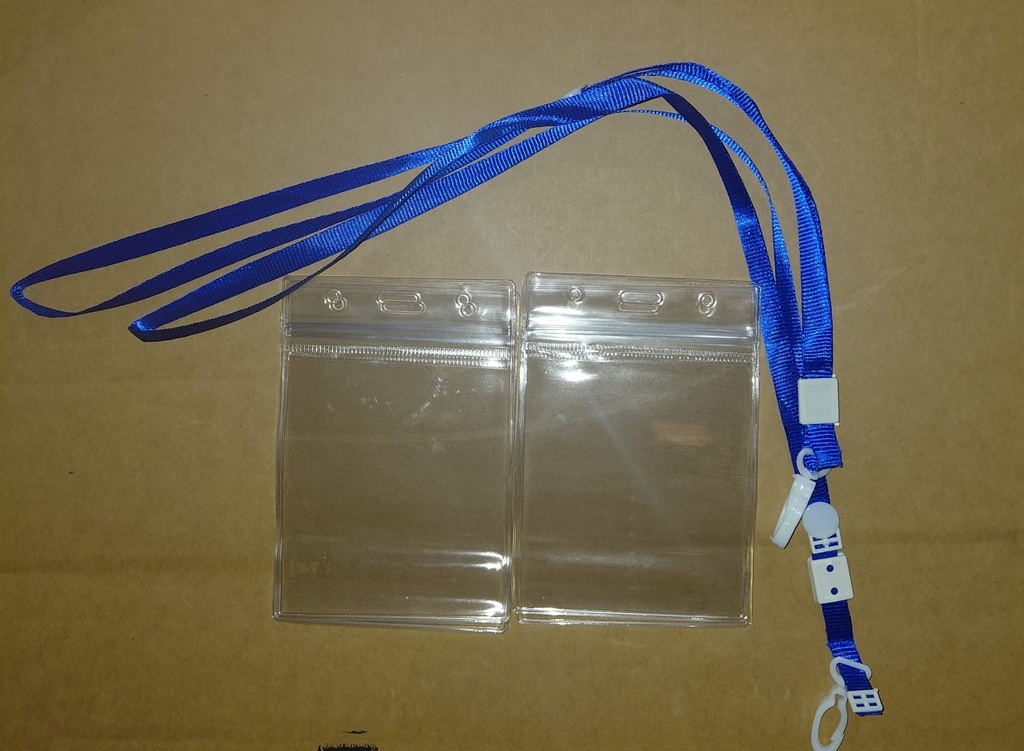 Name Badge VERTICAL w/String & Clip T2566 