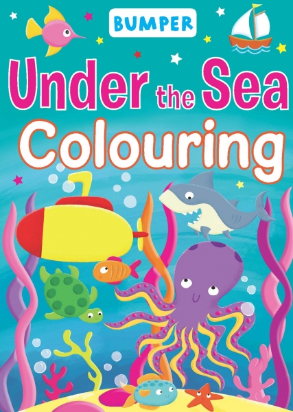 0709727477 Bumper Under The Sea Colouring