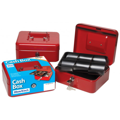 Cash Box 8" RED - Tiger