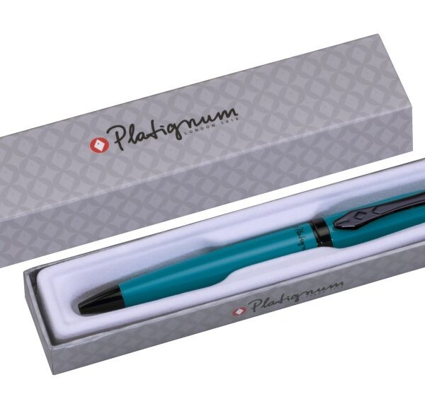 Platignum Studio TURQUOISE BP Pen w/box