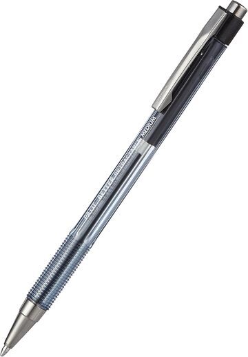 Better Retr MED BLACK #30005 Ball Pen - (12/bx)