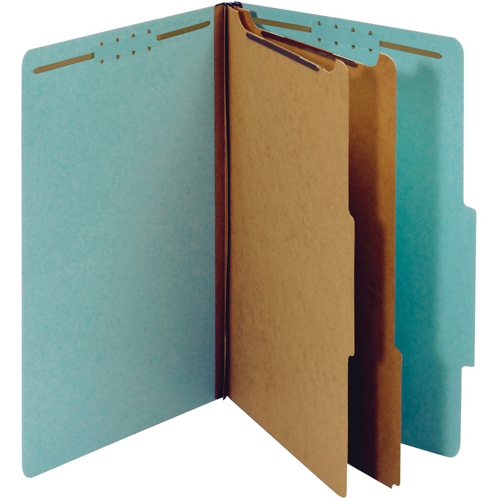 Pendaflex Classification Folder #PU84 F/S LIGHT BLUE 3 Divider