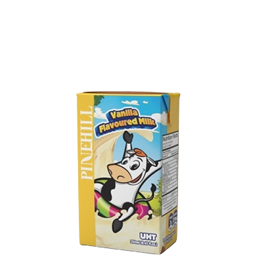 Pinehill Vanilla Flavoured Milk 250ml UHT - (27/ctn)