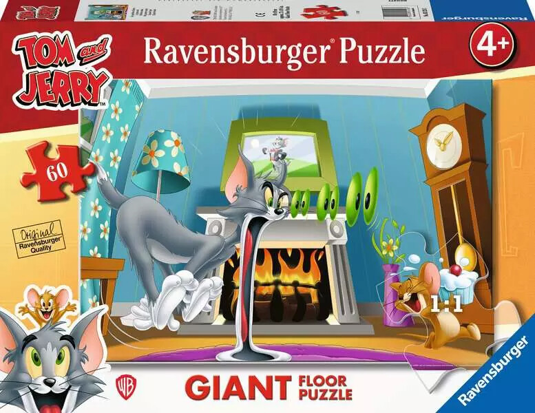 Tom & Jerry 60pc Giant Floor Puzzle 4+