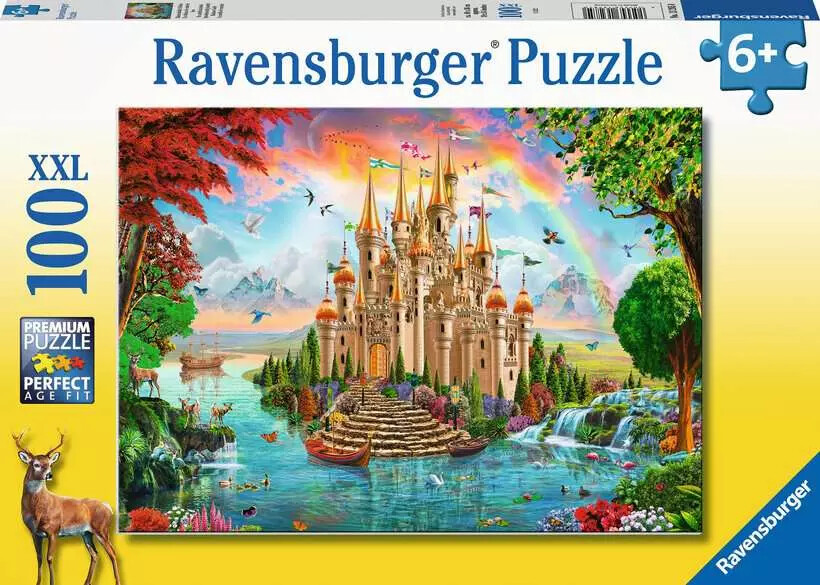 Rainbow Castle 100pc XXL Puzzle 6+