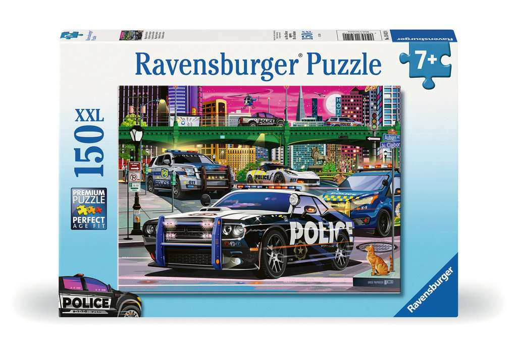 Police On Patrol 150pc XXL Puzzle 7+