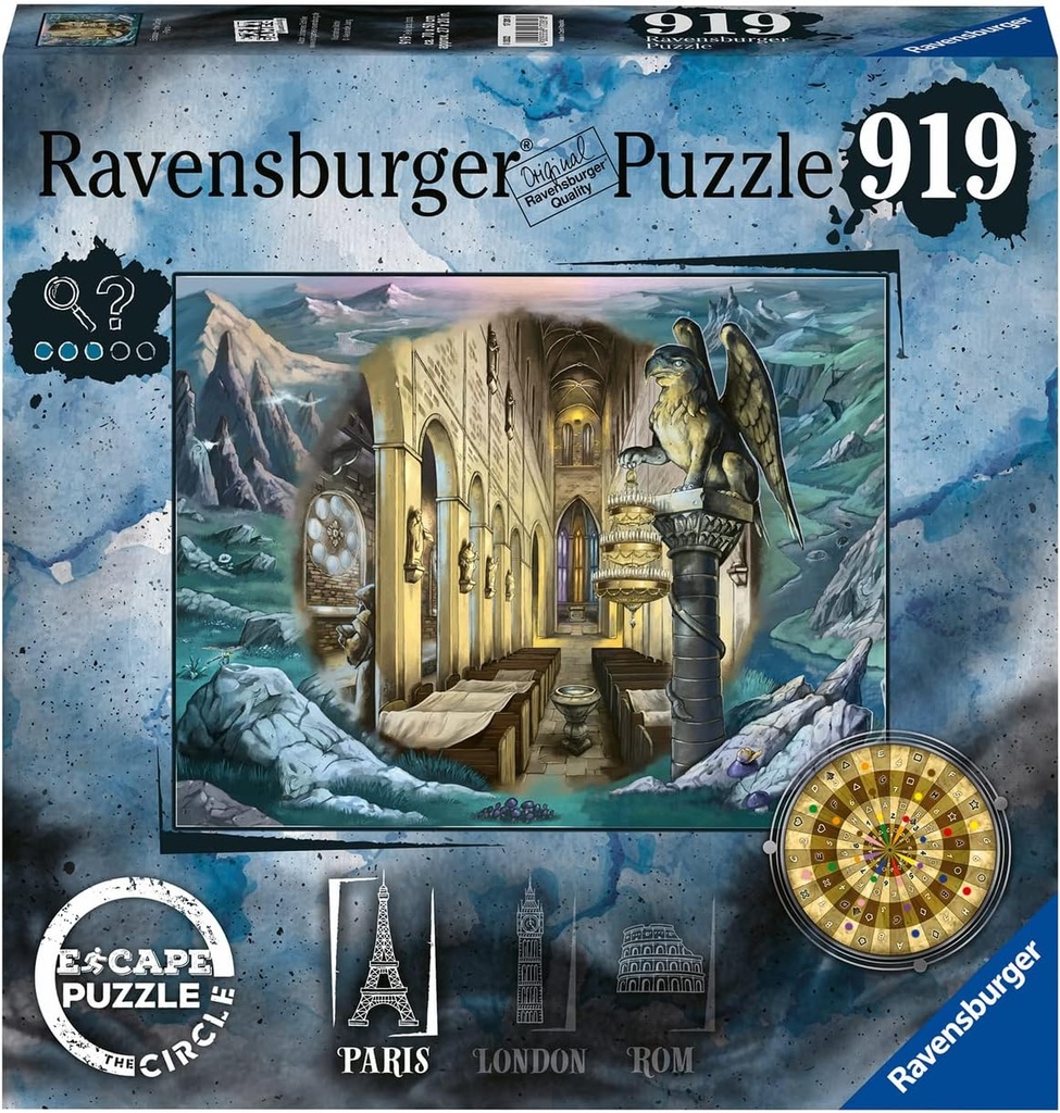 Escape The Circle: Paris 919pc Puzzle 14+