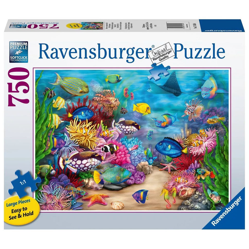 Tropical Reef Life 750pc Puzzle 12+