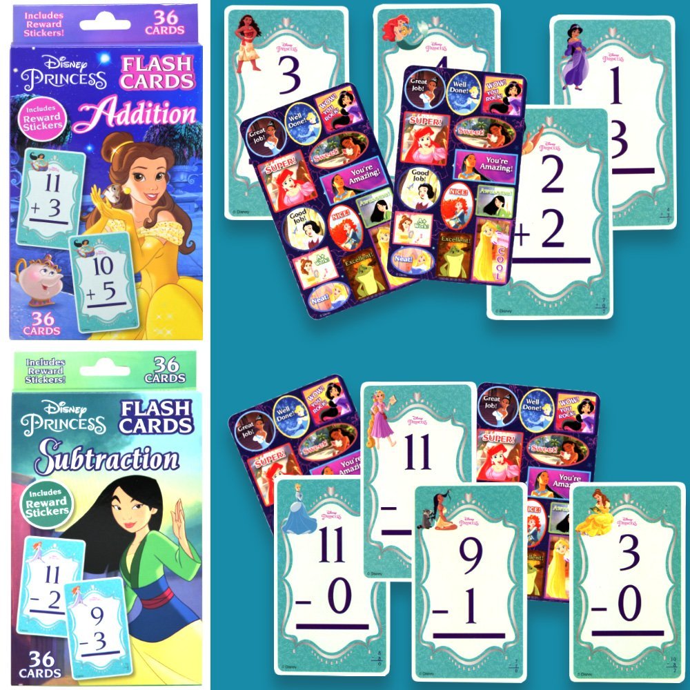 51203* PRINCESS 2T Flash Cards Asst.