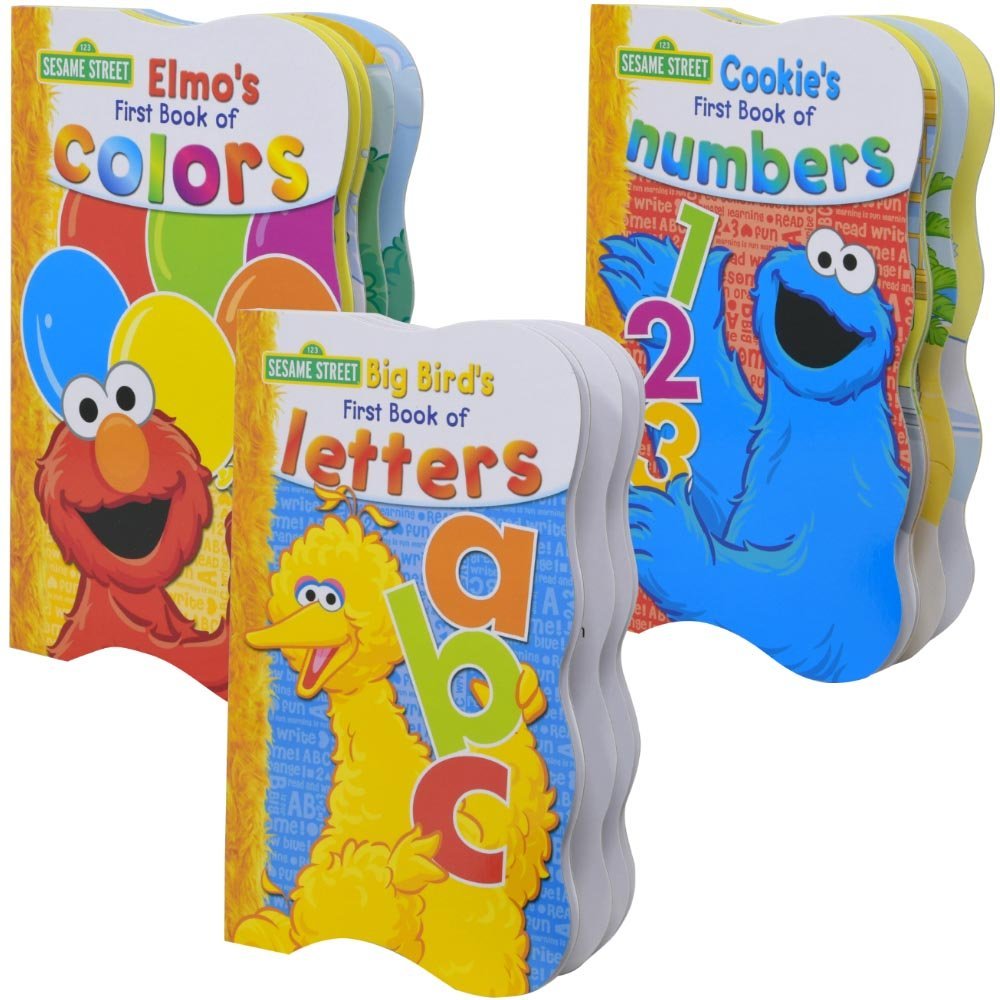 59844UPD* SESAME STREET 8x5" Shaped Board Book