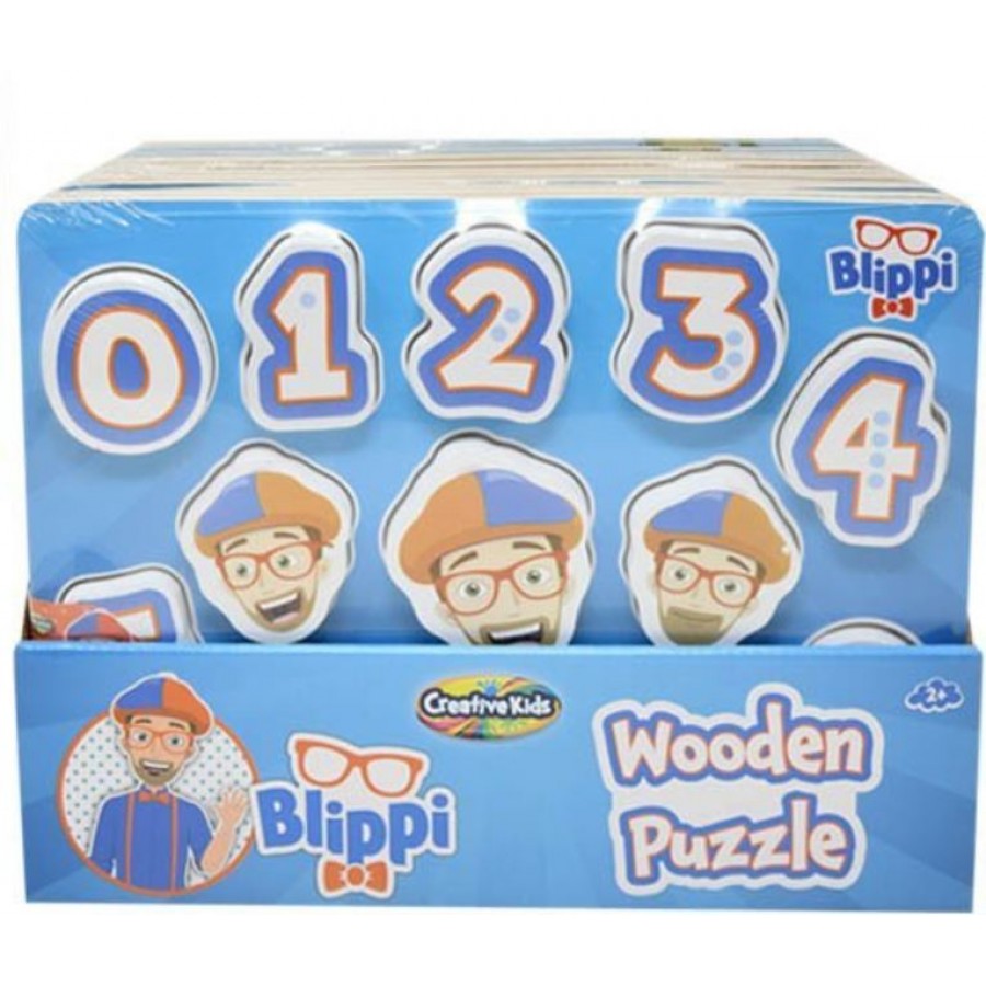 87412* BLIPPI Small Wooden Puzzle