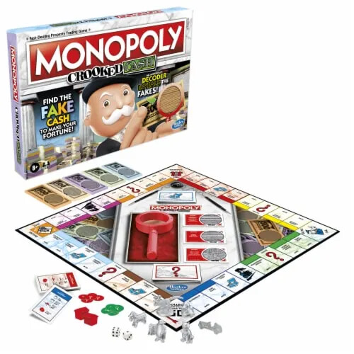 F26740000* Monopoly CROOKED CASH Board Game