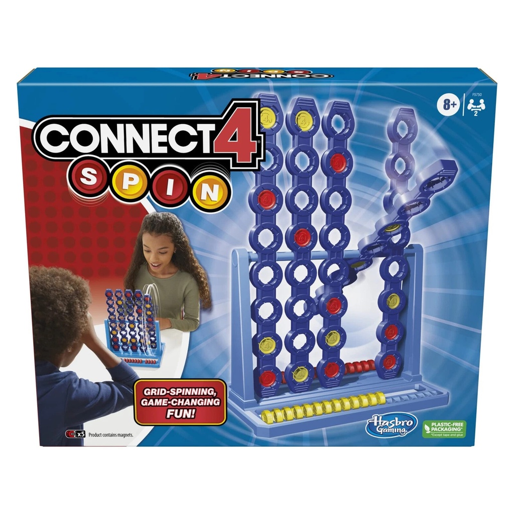 F57500000* Hasbro Connect 4 Spin Game